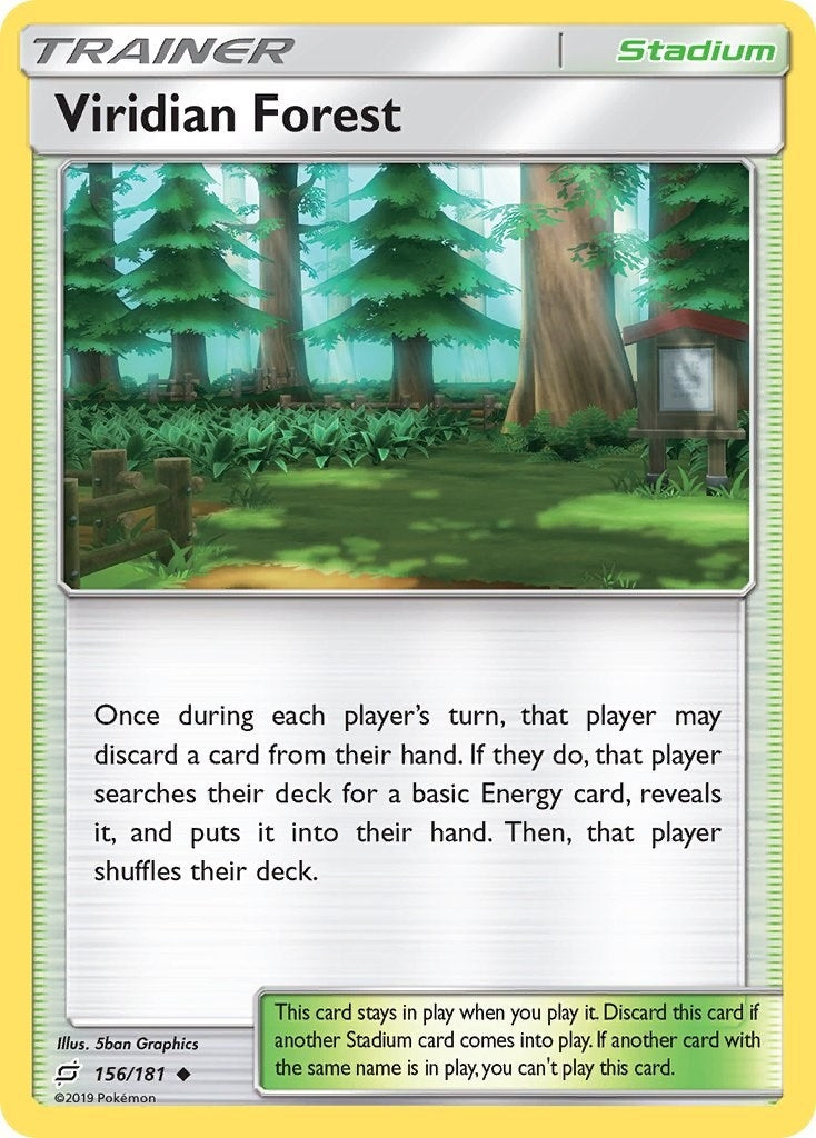Image for Viridian Forest (156/181) [SM - Team Up] - Pokemon