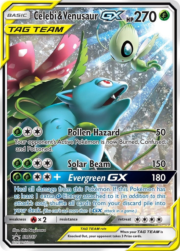 Image for Celebi & Venusaur GX - SM167 (SM167) [SM Promos] - Pokemon