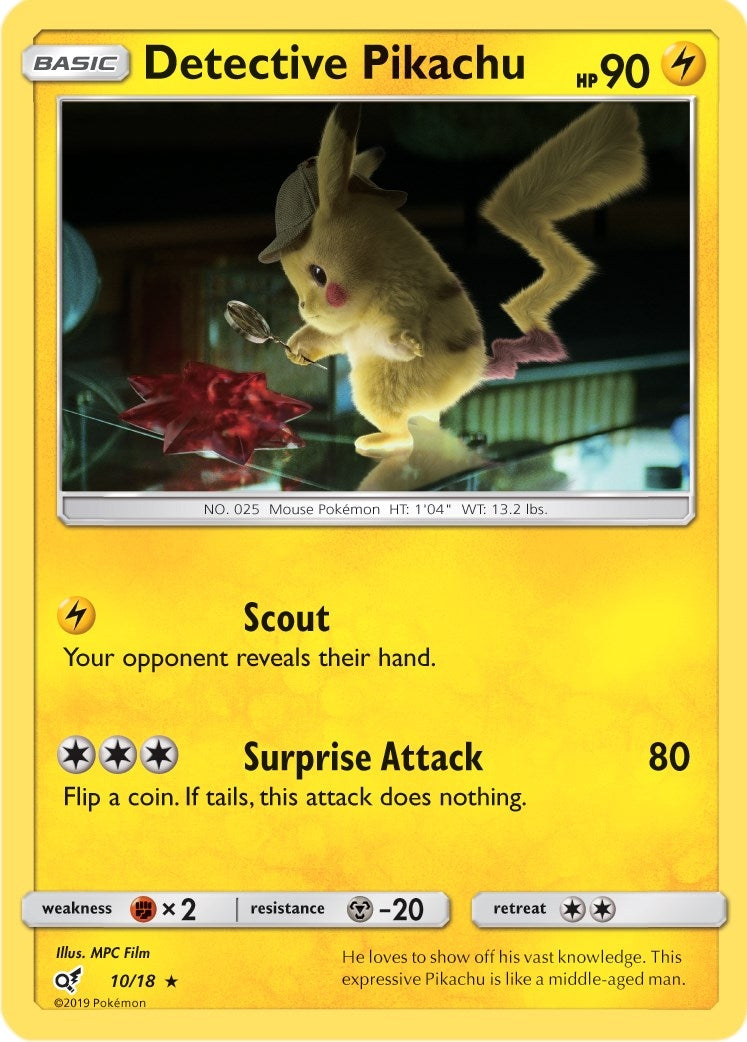 Image for Detective Pikachu (10/18) [Detective Pikachu] - Pokemon