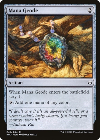 Mana Geode (241) (War of the Spark)