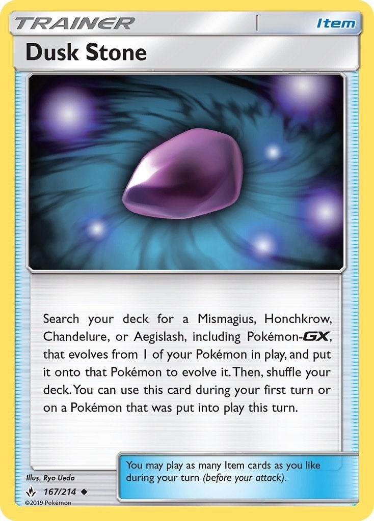 Image for Dusk Stone (167/214) [SM - Unbroken Bonds] - Pokemon