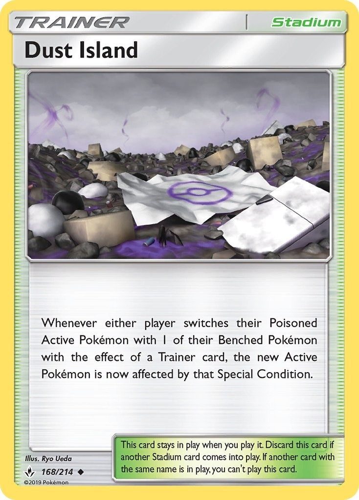 Image for Dust Island (168/214) [SM - Unbroken Bonds] - Pokemon