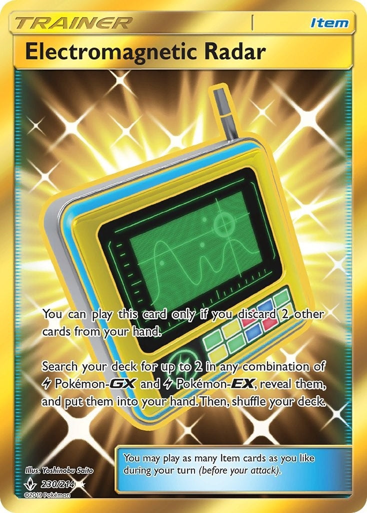 Image for Electromagnetic Radar (Secret) (230/214) [SM - Unbroken Bonds] - Pokemon