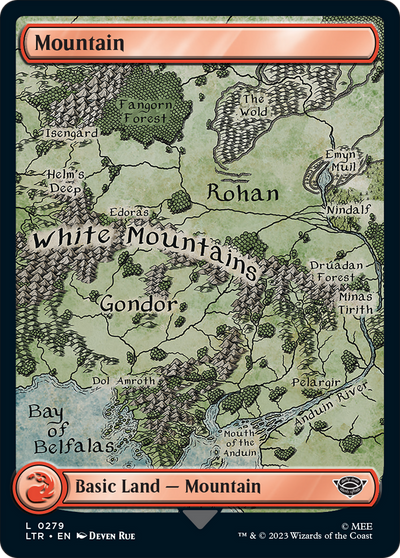 Mountain (0279) (279) (Universes Beyond: The Lord of the Rings: Tales of Middle-earth)