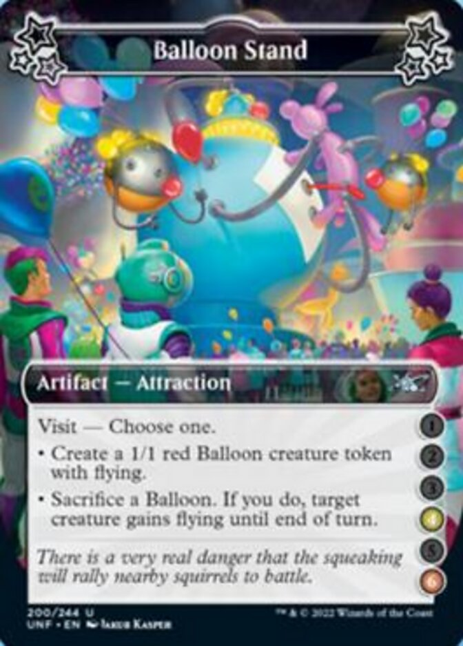 Balloon Stand (4-6) (200) [Unfinity]