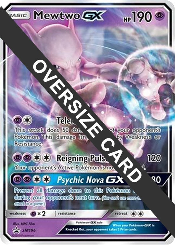 Image for Mewtwo GX - SM196 (SM196) [Jumbo Cards] - Pokemon