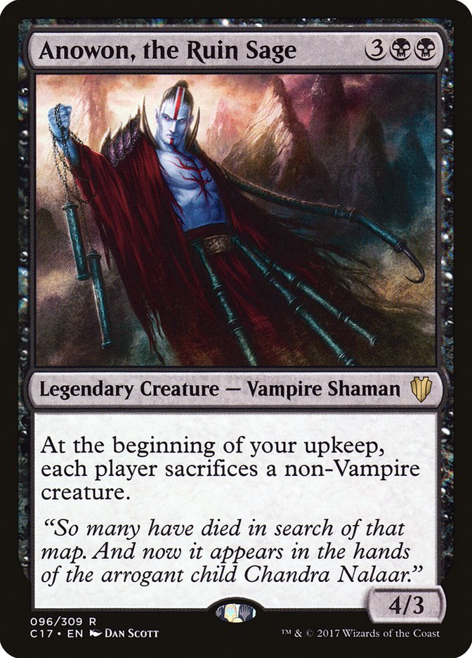 Anowon, the Ruin Sage (96) [Commander 2017]