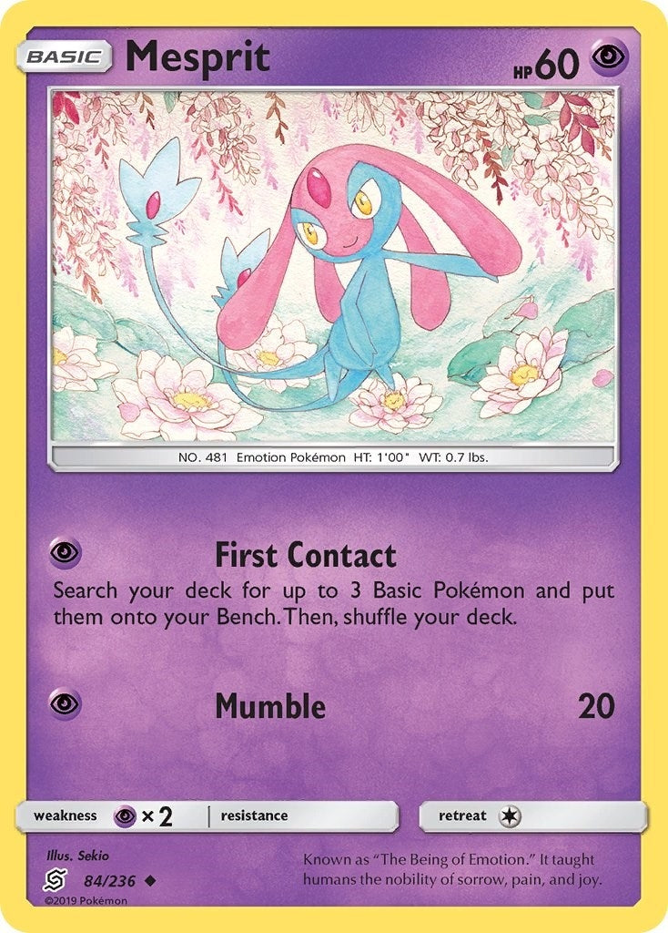 Image for Mesprit (84/236) [SM - Unified Minds] - Pokemon