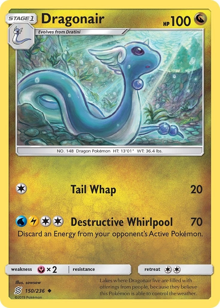 Image for Dragonair (150) (150/236) [SM - Unified Minds] - Pokemon