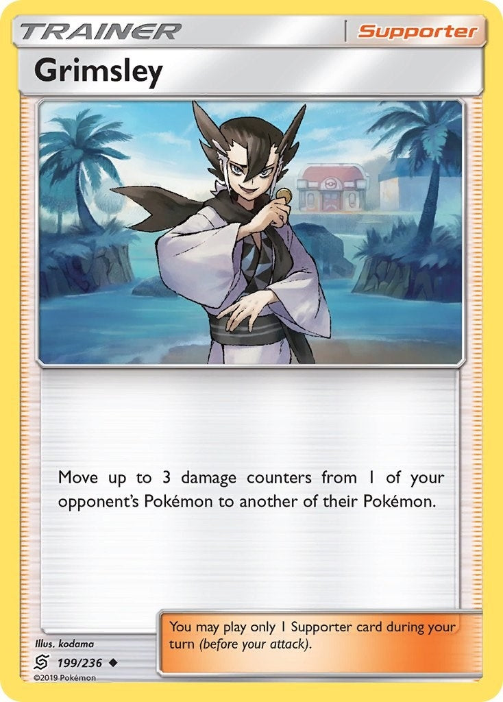 Image for Grimsley (199/236) [SM - Unified Minds] - Pokemon