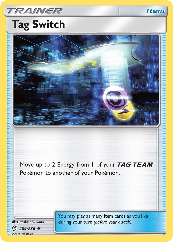 Image for Tag Switch (209/236) [SM - Unified Minds] - Pokemon