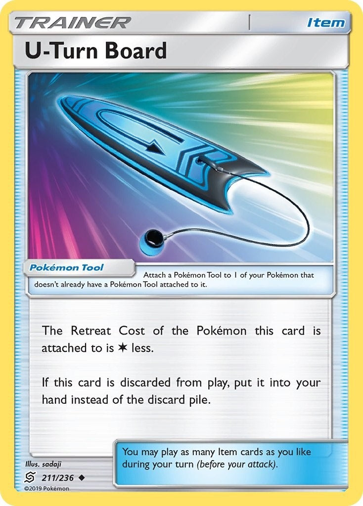 Image for U-Turn Board (211/236) [SM - Unified Minds] - Pokemon