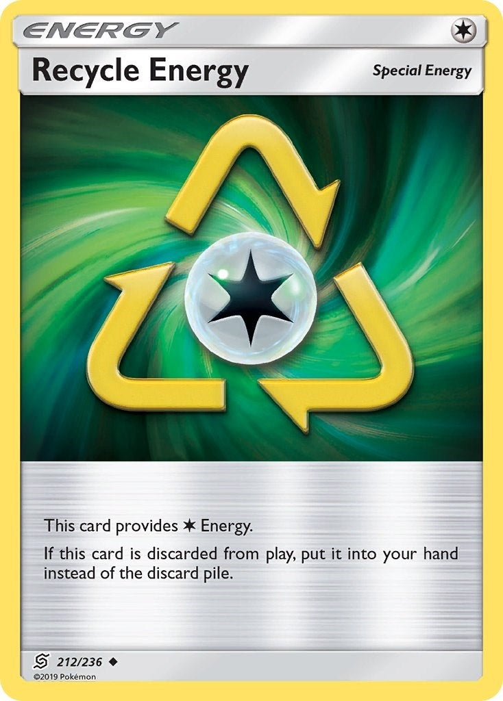 Image for Recycle Energy (212/236) [SM - Unified Minds] - Pokemon
