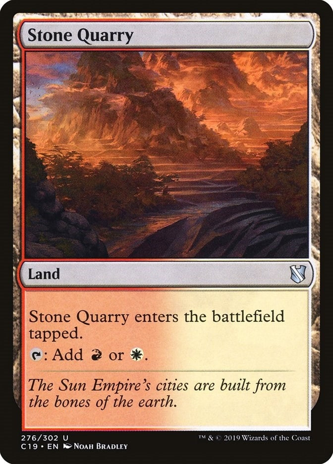 Stone Quarry (276) [Commander 2019]