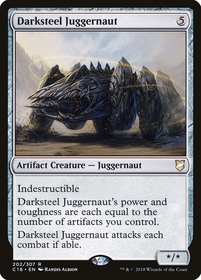 Darksteel Juggernaut (202) [Commander 2018]