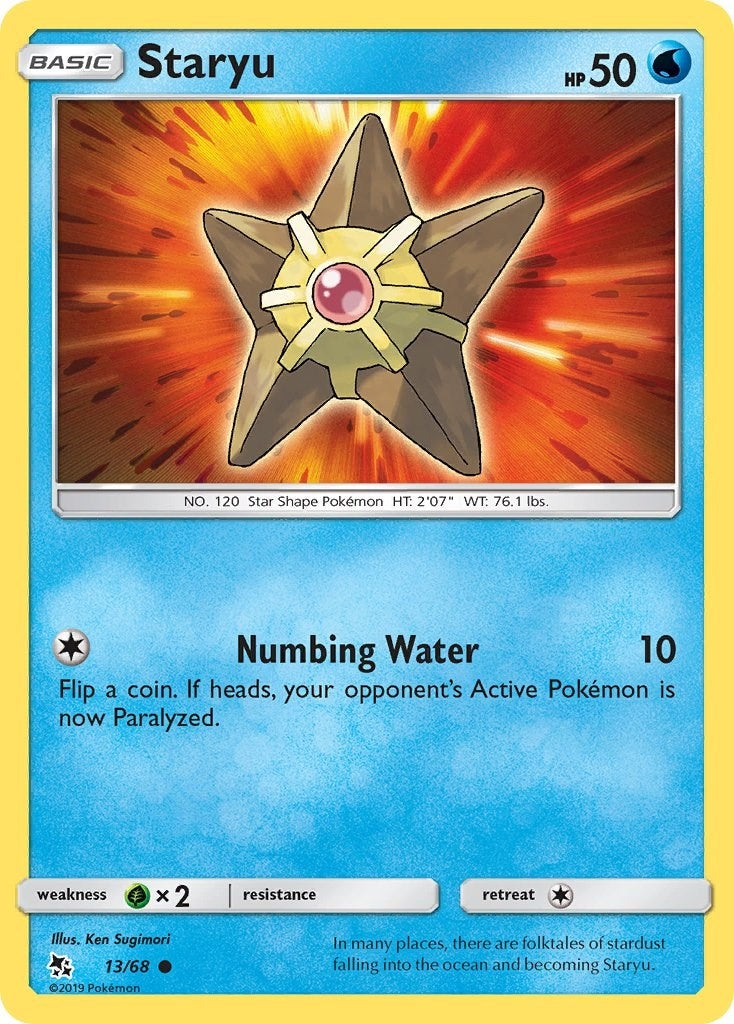 Image for Staryu (13/68) [Hidden Fates] - Pokemon