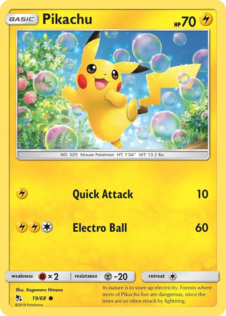 Image for Pikachu (19/68) [Hidden Fates] - Pokemon
