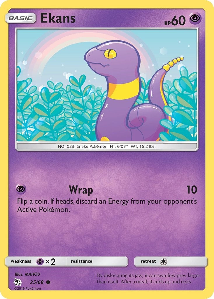 Image for Ekans (25) (25/68) [Hidden Fates] - Pokemon