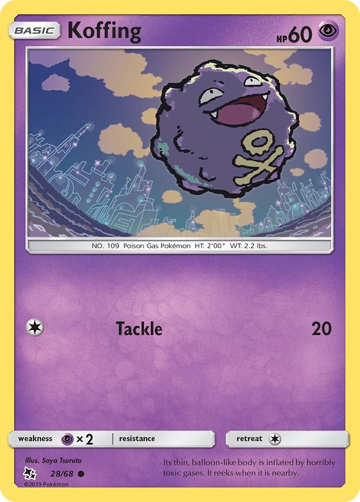 Image for Koffing (28/68) [Hidden Fates] - Pokemon