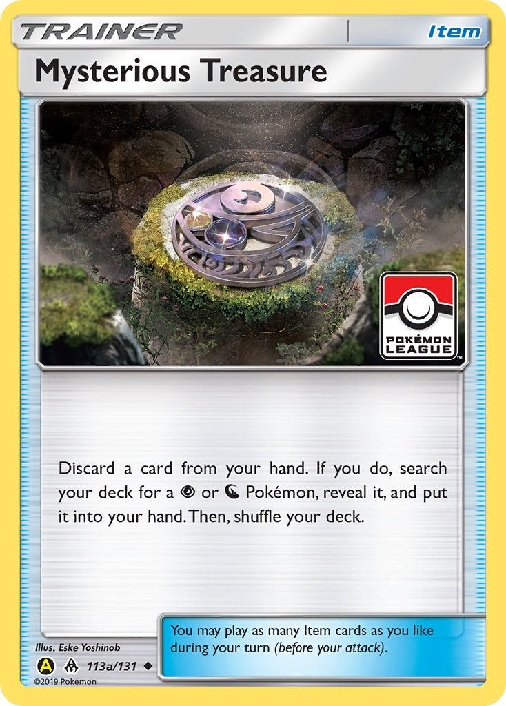 Image for Mysterious Treasure - 113a/131 (Pokemon League) (113a/131) [League & Championship Cards] - Pokemon