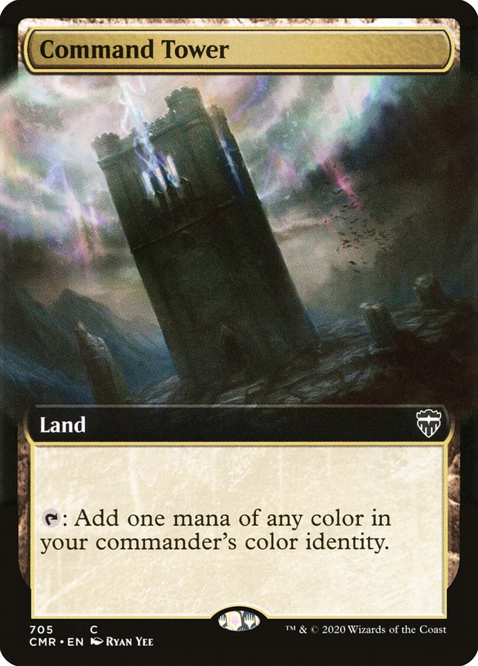 Command Tower (Extended Art) (705) [Commander Legends]