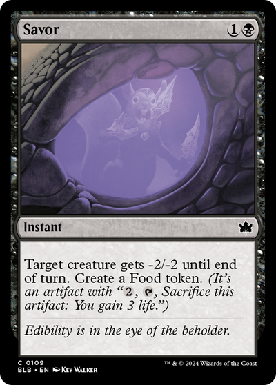 Savor (109) (Bloomburrow)