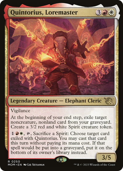 Quintorius, Loremaster (250) (March of the Machine)