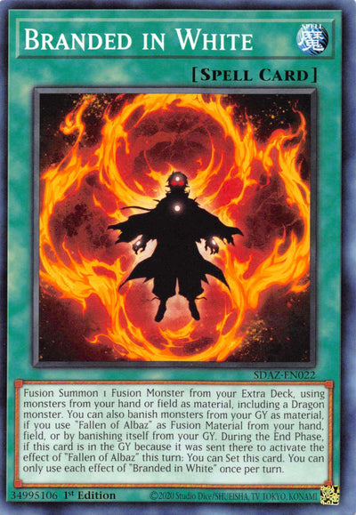 Branded in White (SDAZ-EN022) (Structure Deck: Albaz Strike)