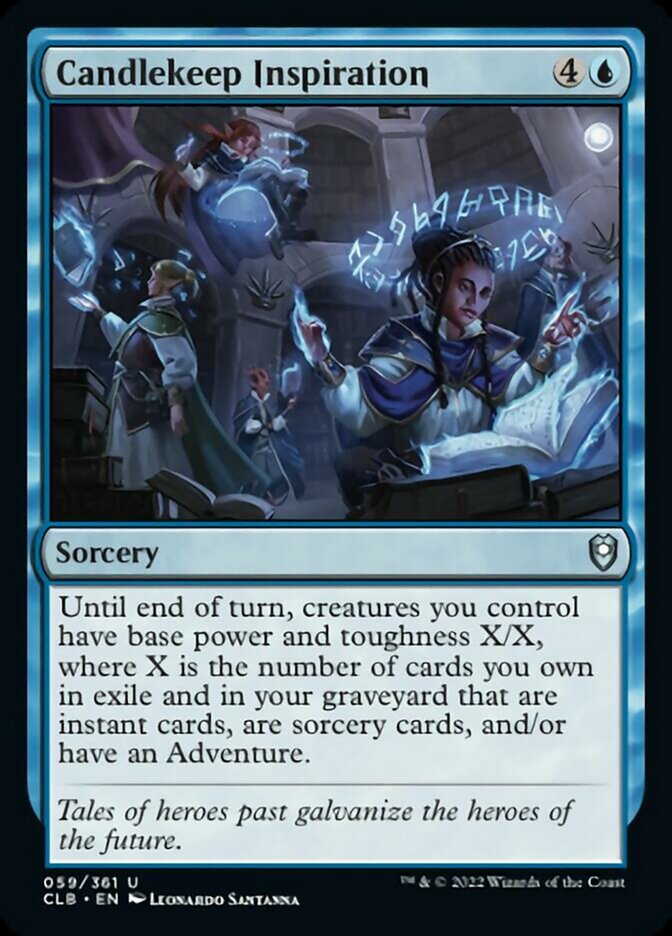 Candlekeep Inspiration (59) (Commander Legends: Battle for Baldur's Gate)