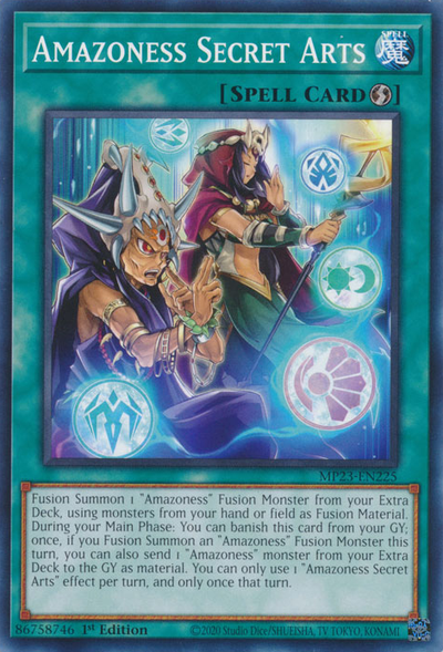 Amazoness Secret Arts (MP23-EN225) (25th Anniversary Tin: Dueling Heroes Mega Pack)
