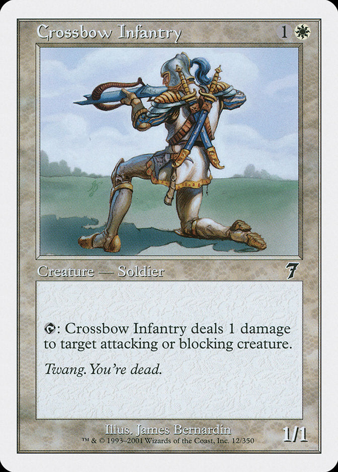 Crossbow Infantry (12) [7th Edition]