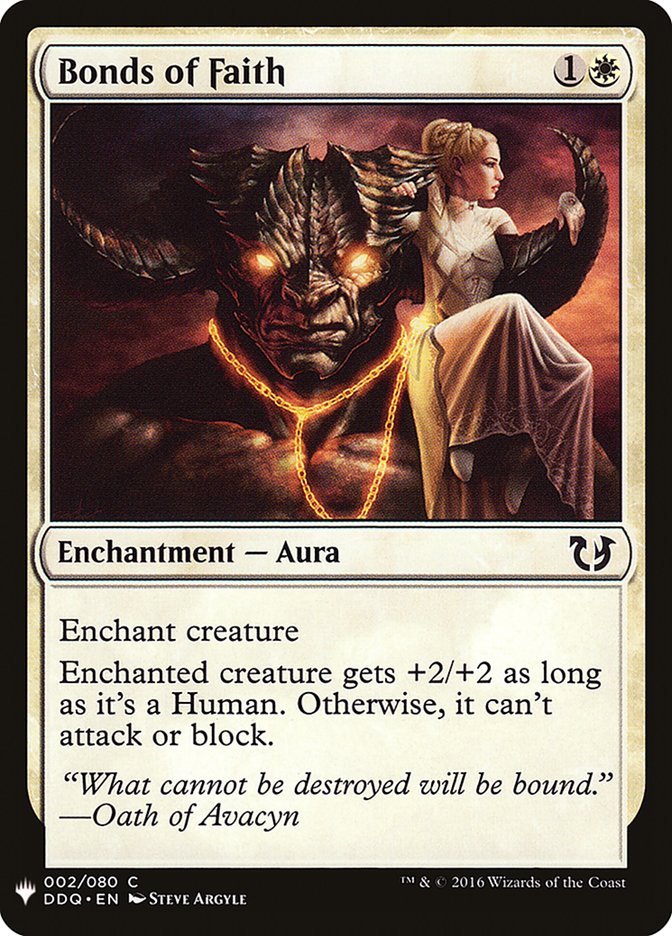 Bonds of Faith (2) [The List Reprints]