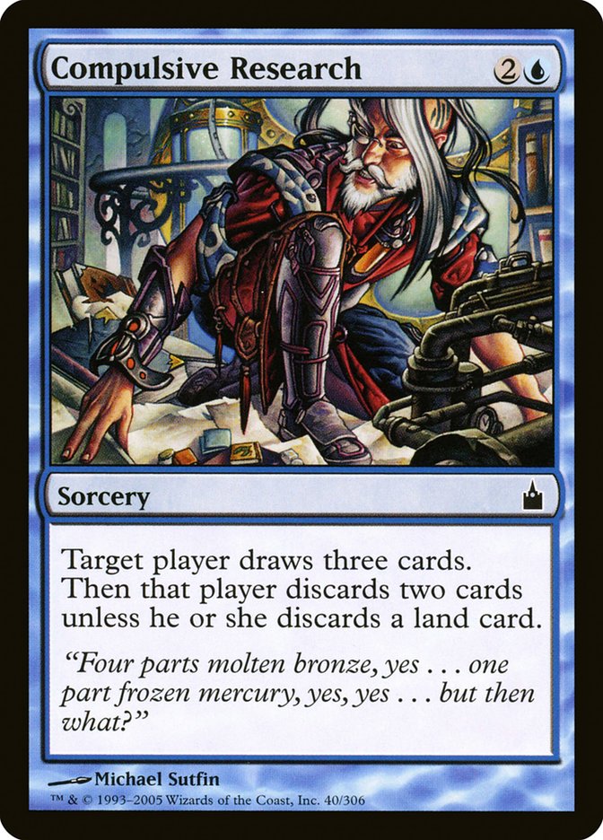 Compulsive Research (40) [Ravnica: City of Guilds]