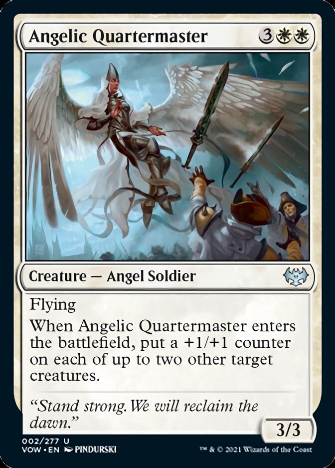 Angelic Quartermaster (2) (Innistrad: Crimson Vow)