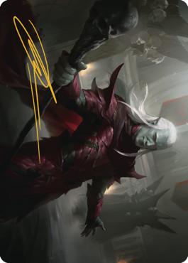 Baeloth Barrityl, Entertainer Art Card (Gold-Stamped Signature) (33) [Commander Legends: Battle for Baldur's Gate]
