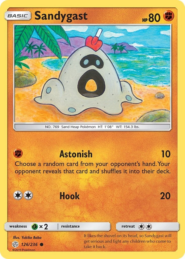 Image for Sandygast (126/236) [SM - Cosmic Eclipse] - Pokemon