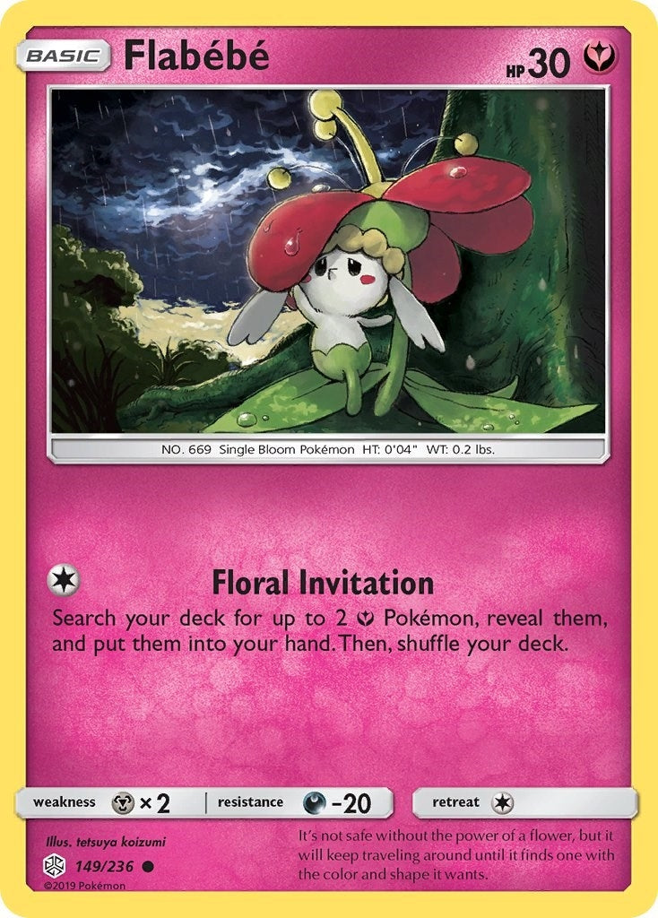 Image for Flabebe (149/236) [SM - Cosmic Eclipse] - Pokemon