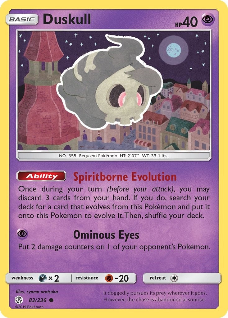 Image for Duskull (83/236) [SM - Cosmic Eclipse] - Pokemon