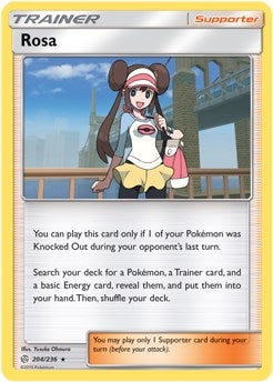 Image for Rosa (204/236) [Deck Exclusives] - Pokemon