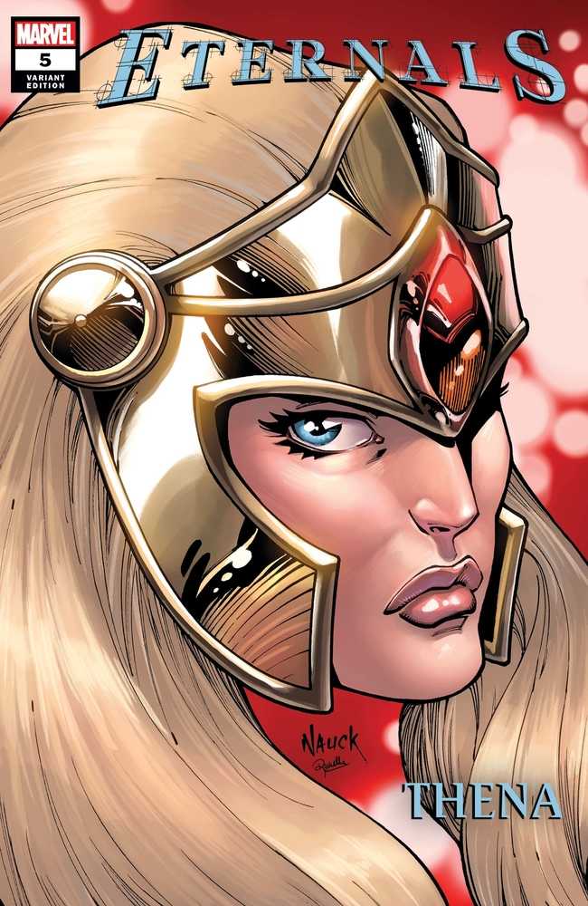 Eternals #5 Nauck Headshot Variant