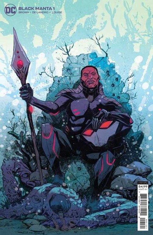 Black Manta #1 (Of 6) Cover B Sanford Greene Card Stock Variant