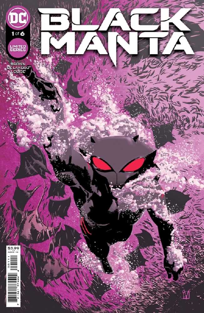 Black Manta #1 (Of 6) Cover A Valentine De Landro