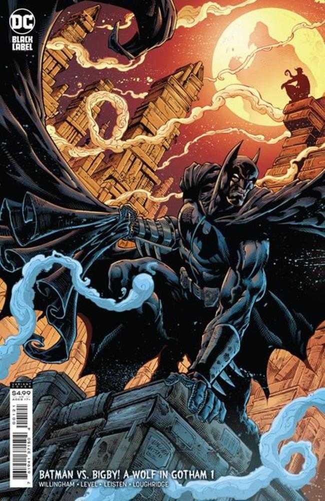 Batman vs Bigby A Wolf In Gotham #1 (Of 6) Cover B Brian Level & Jay Leisten Card Stock Variant (Mature)