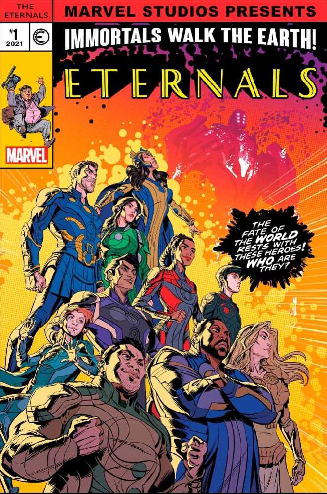 Eternals #8 Castellani Mcu Variant