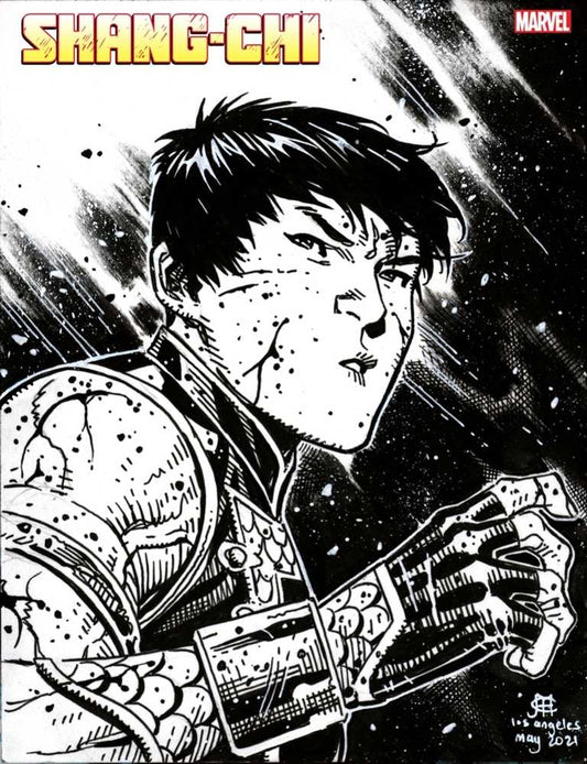 Shang-Chi #8 Cheung Headshot Sketch Variant