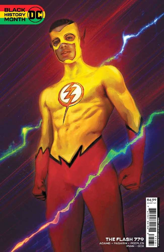 Flash #779 Cover C Alexis Franklin Black History Month Card Stock Variant