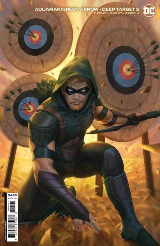 Aquaman Green Arrow Deep Target #5 (Of 7) Cover B Ejikure Card Stock Variant