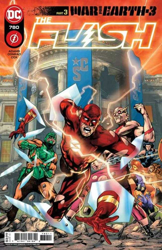 Flash #780 Cover A Rafa Sandoval (War For Earth-3)