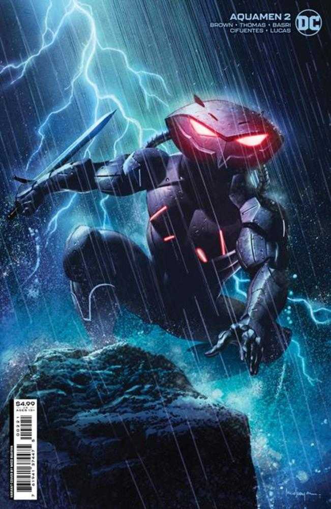 Aquamen #2 Cover B Mico Suayan Card Stock Variant