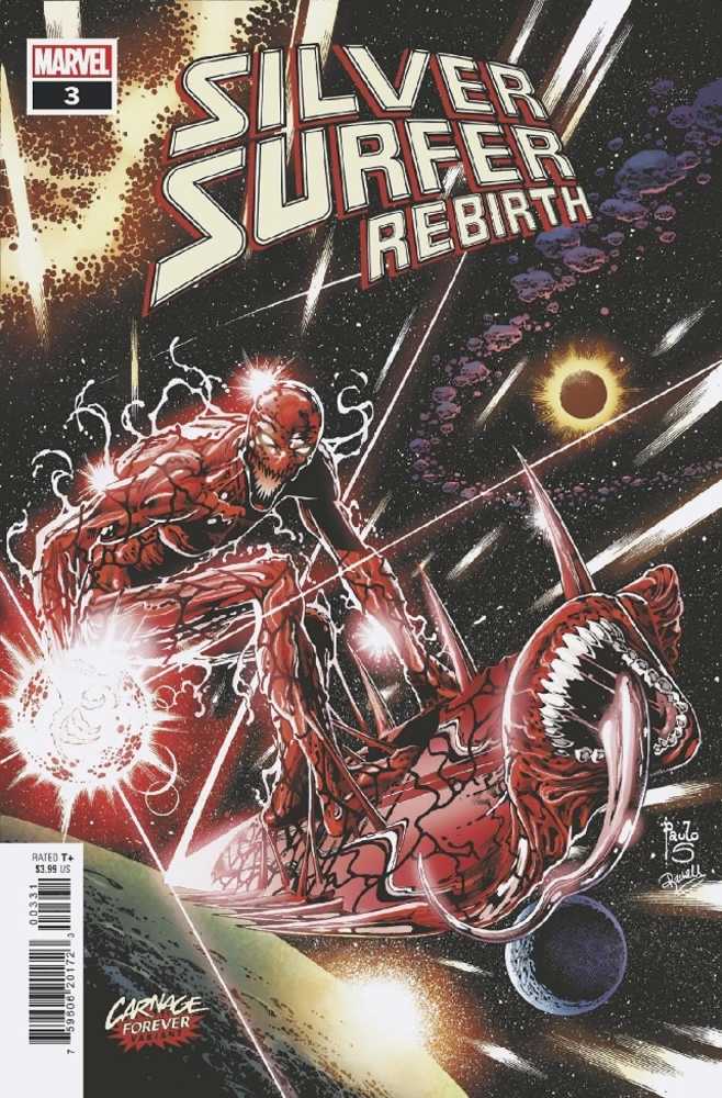 Silver Surfer Rebirth #3 (Of 5) Siquera Carnage Forever Variant